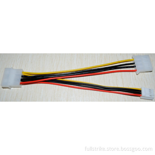 Inner SATA Power Cable 5.25"D Male to Female+3.5" Female
